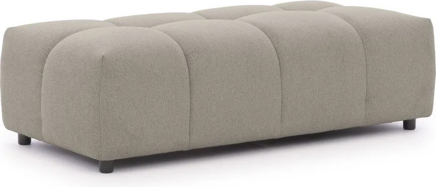 Szarobrązowy podnóżek Albane – Ropez