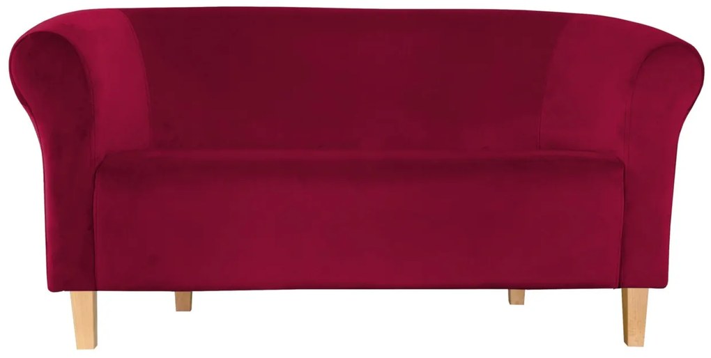 Sofa Milo MG31 czerwony nogi 15 buk