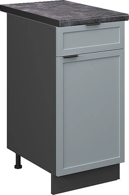 Szafka dolna do kuchni jasnoniebiesko-szary 40x60x82 fame-line