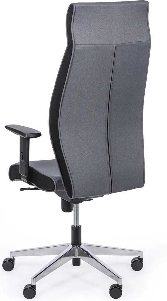 Krzesło dyspozytorskie MEGA PLUS, ciemnoszary
