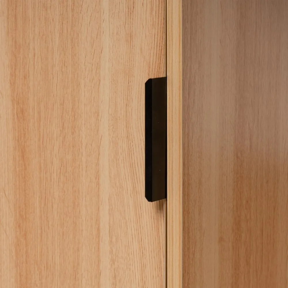 Szafa otwarta w naturalnym kolorze 100x190x48 cm Armarios – Casa Selección