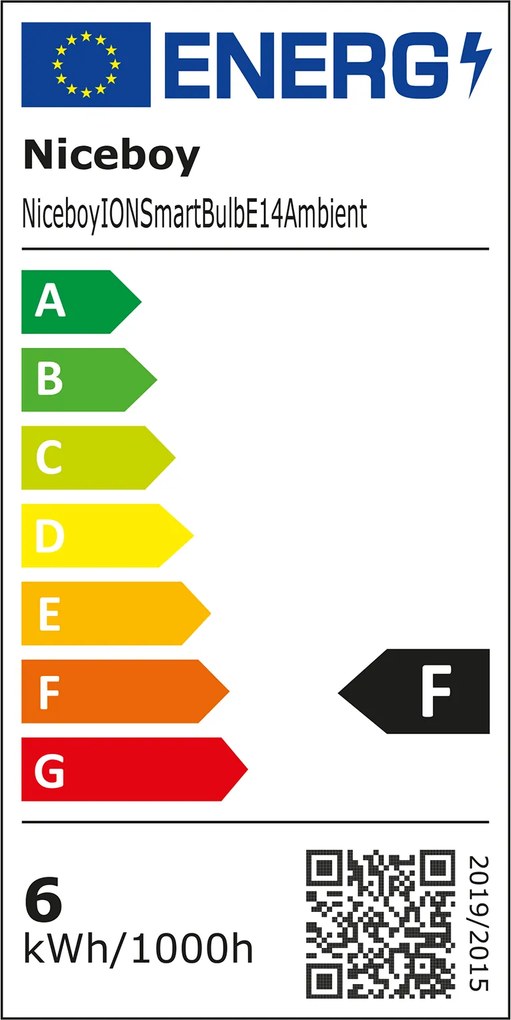 Żarówki Niceboy ION SmartBulb AMBIENT 5,5 W, E14, 2 szt.