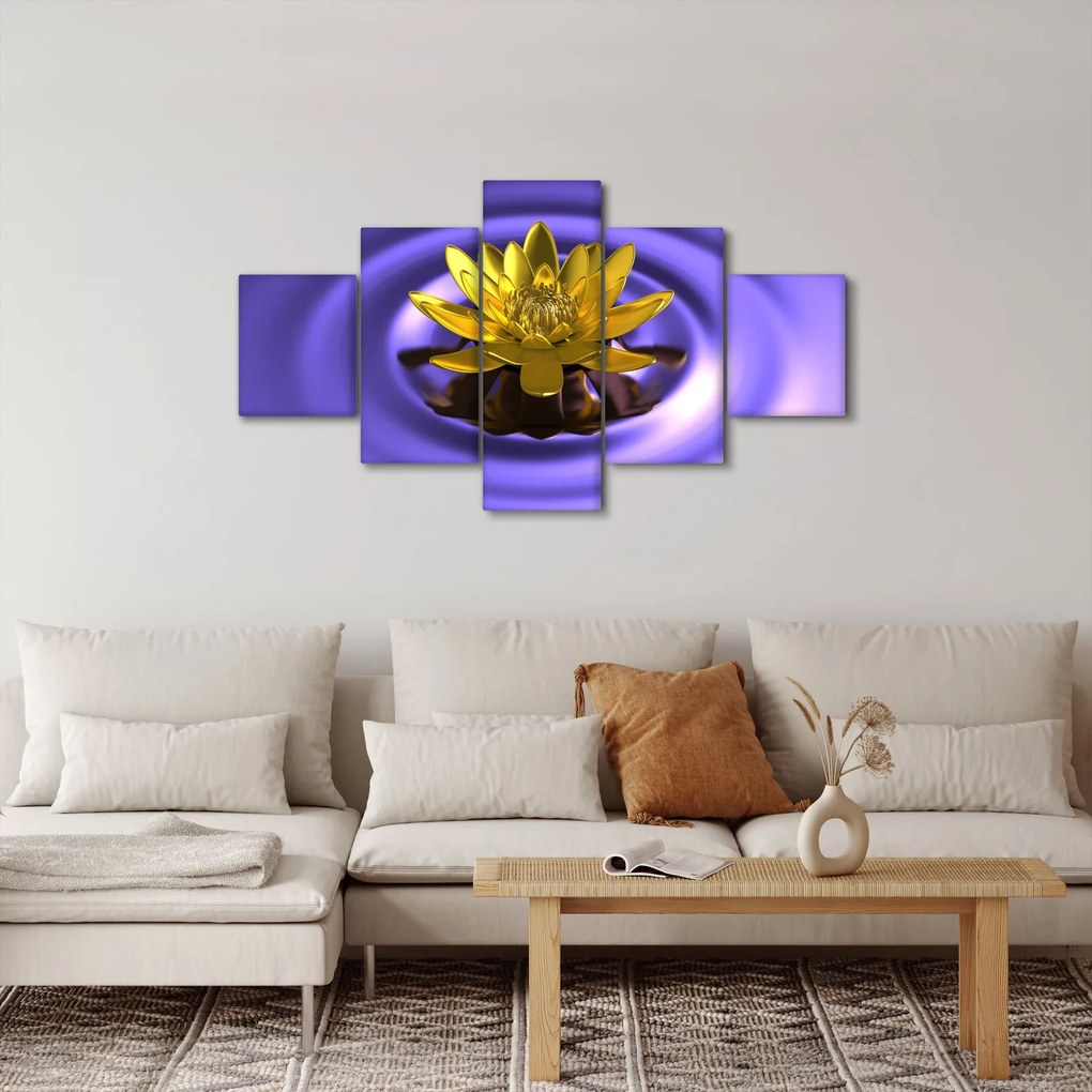 Obraz - Lilia wodna (125x70 cm)