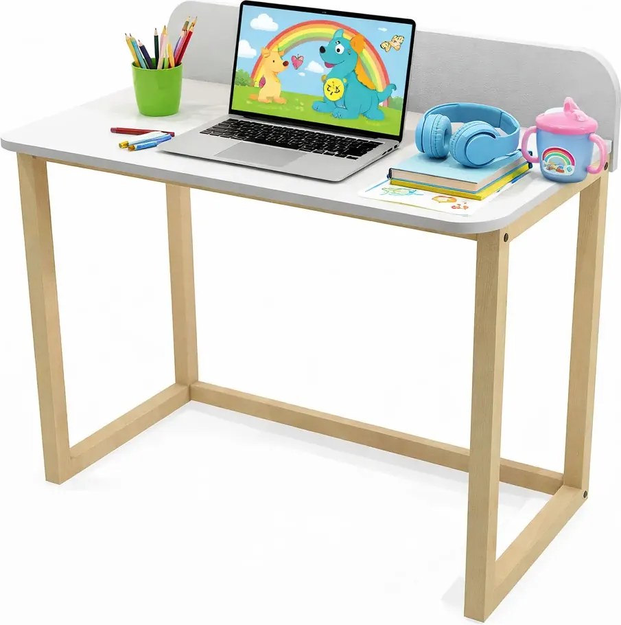 Małe białe biurko dla dziecka M8-P59