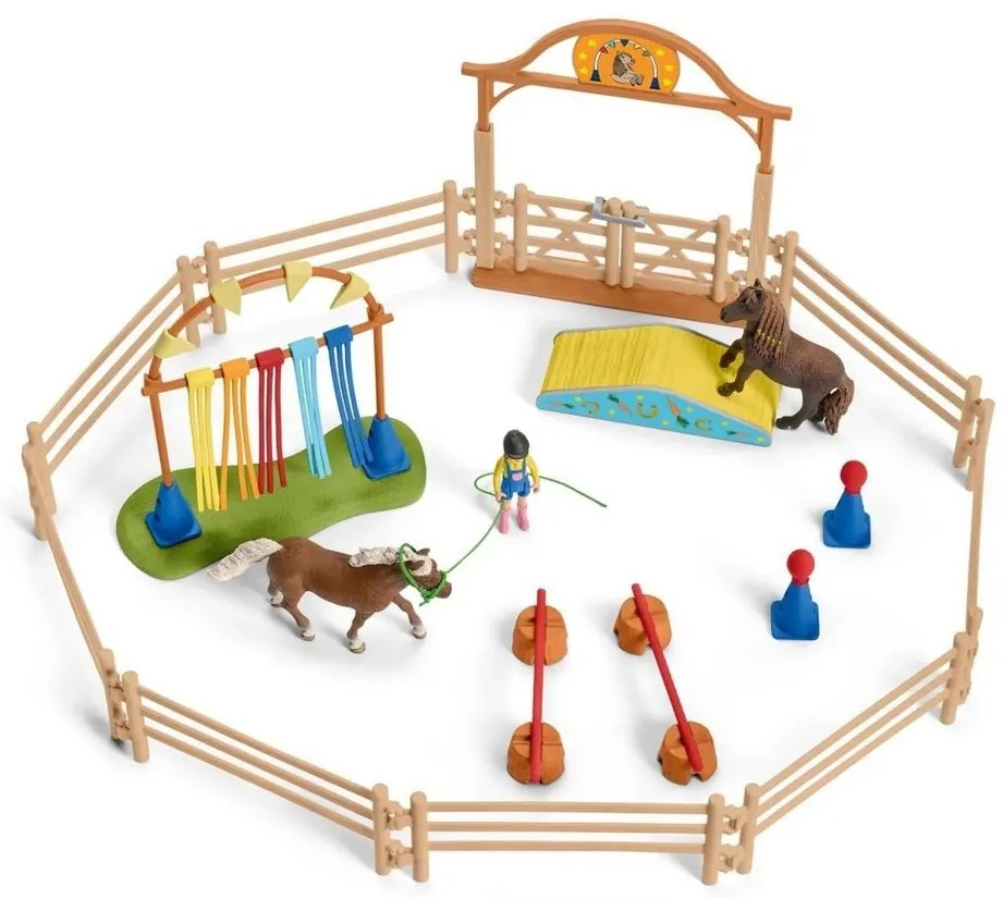 Schleich 42481 Trening agility dla poników