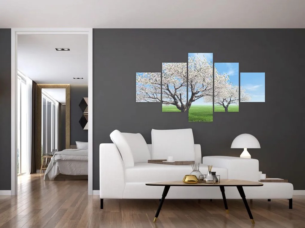 Obraz drzew (125x70 cm)