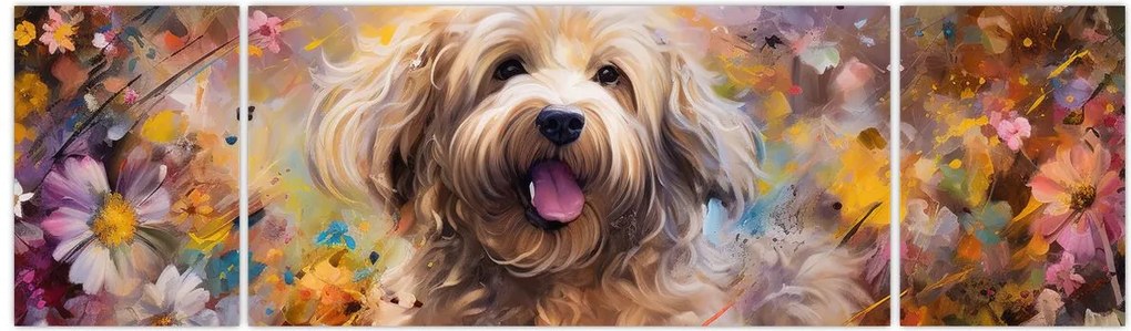 Obraz - Happy Dog II. (170x50 cm)