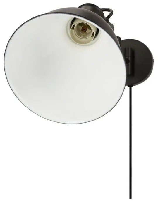 Czarny metalowy kinkiet Espera – Candellux Lighting
