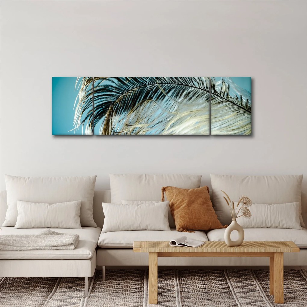 Obraz pióra (170x50 cm)