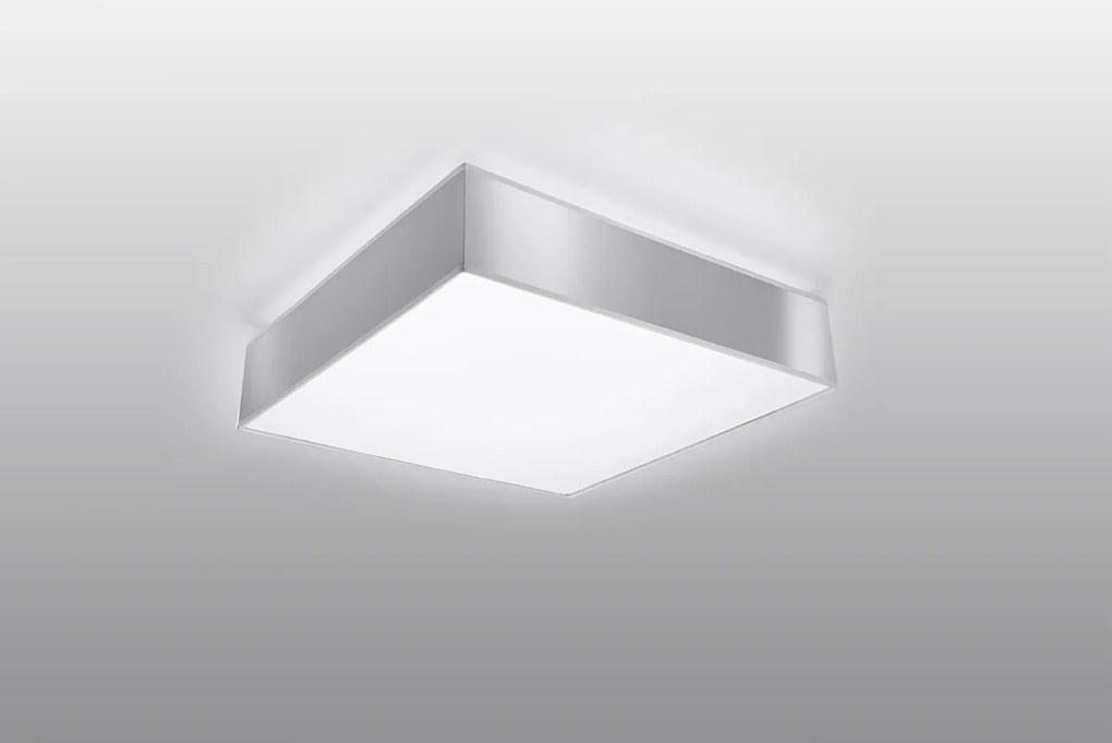 Szary kwadratowy plafon - EX508-Retos