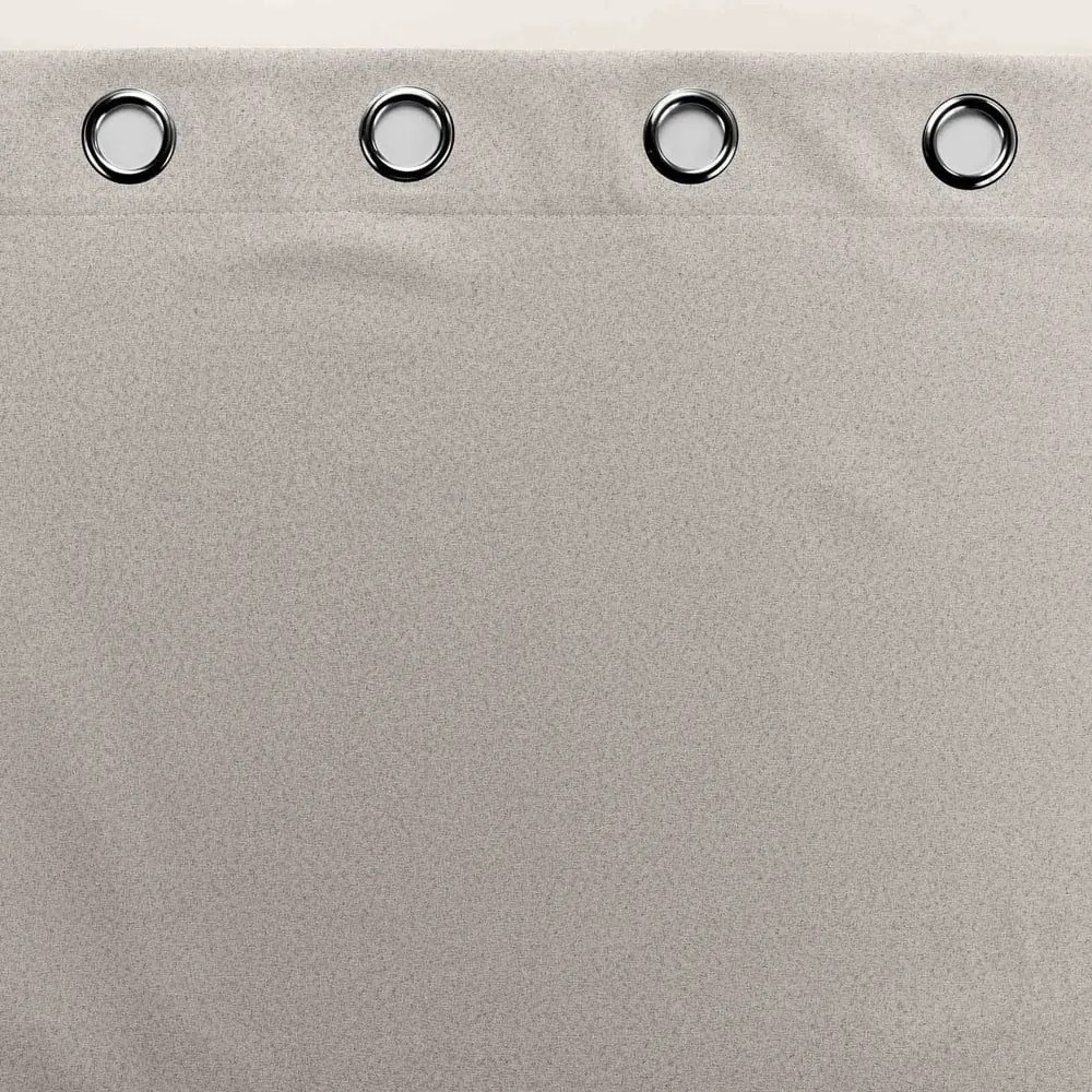 Beżowa zasłona zaciemniająca 135x260 cm Occultiss – douceur d'intérieur