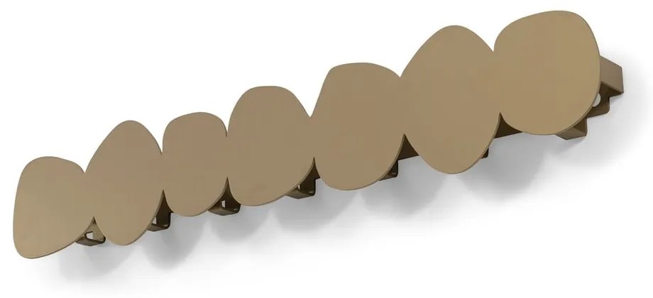 Beżowy metalowy wieszak ścienny 80 cm Tumulo – Spinder Design
