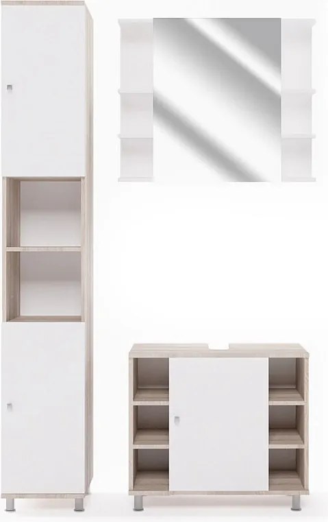 Zestaw mebli łazienkowych sonoma 60x32x54 fynn