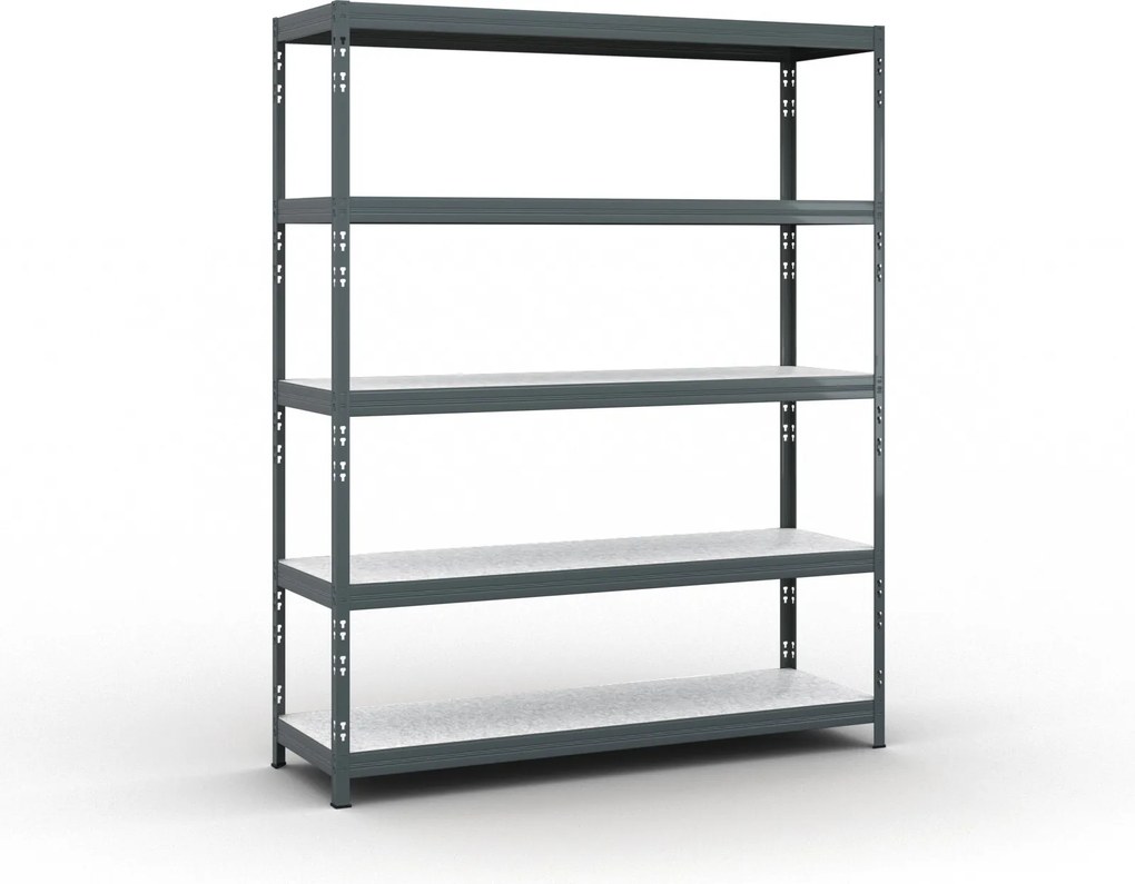 Regał półkowy 1966 x 1600 x 500 mm, nośność 350 kg