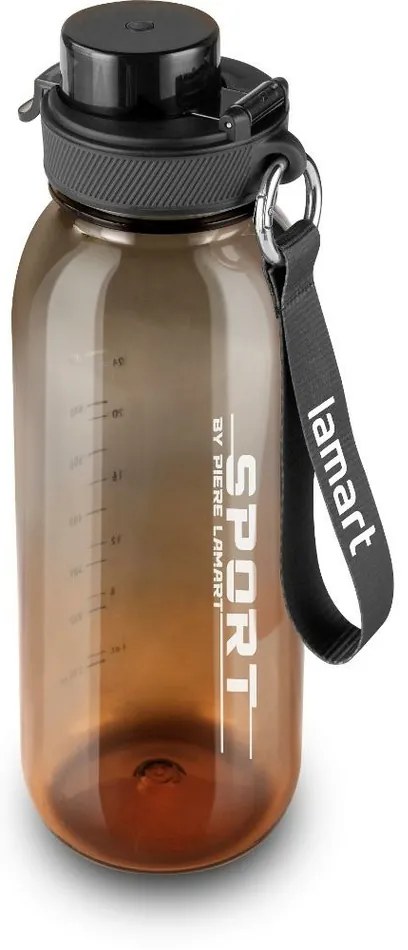 Lamart LT4074 butelka sportowa Fit, czarna, 1 l