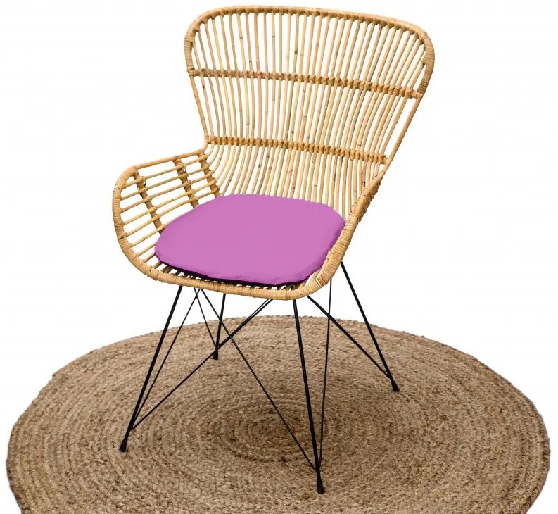 Poduszka na krzesło STANDARD ciemnoróżowa