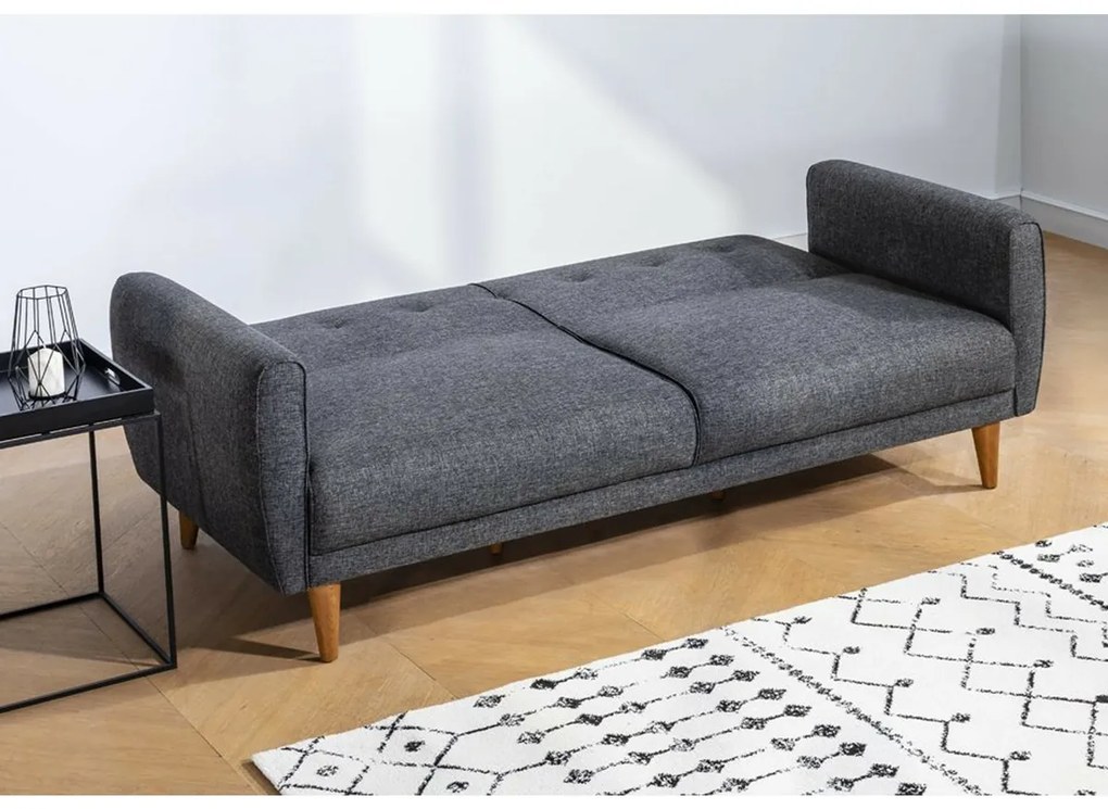 Sofa rozkładana Aria ciemnoszara