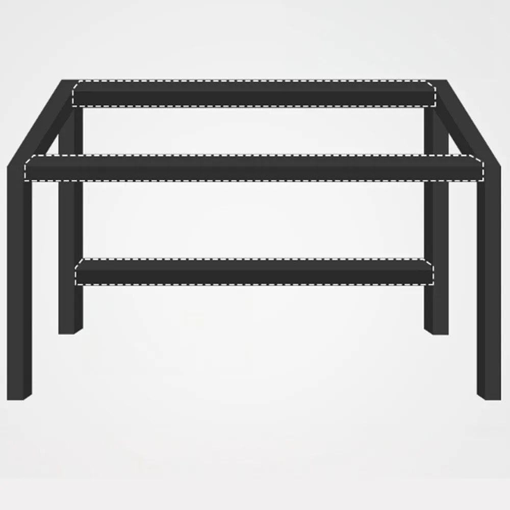 Nowoczesne biurko 120×60×74 cm z metalową ramą i blatem z MDF – idealne do pracy biurowej lub dla graczy