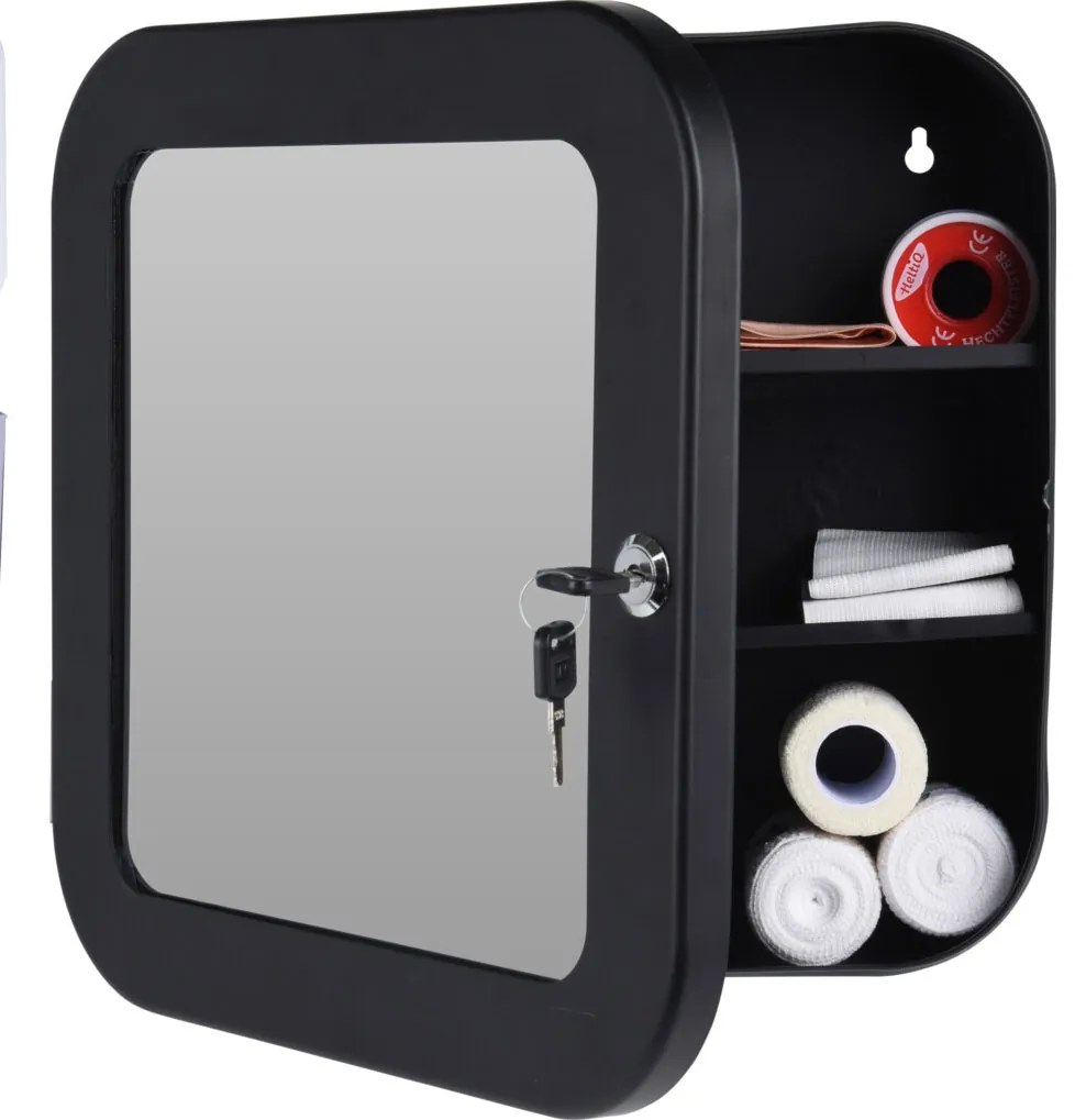 Szafka na leki z lusterkiem