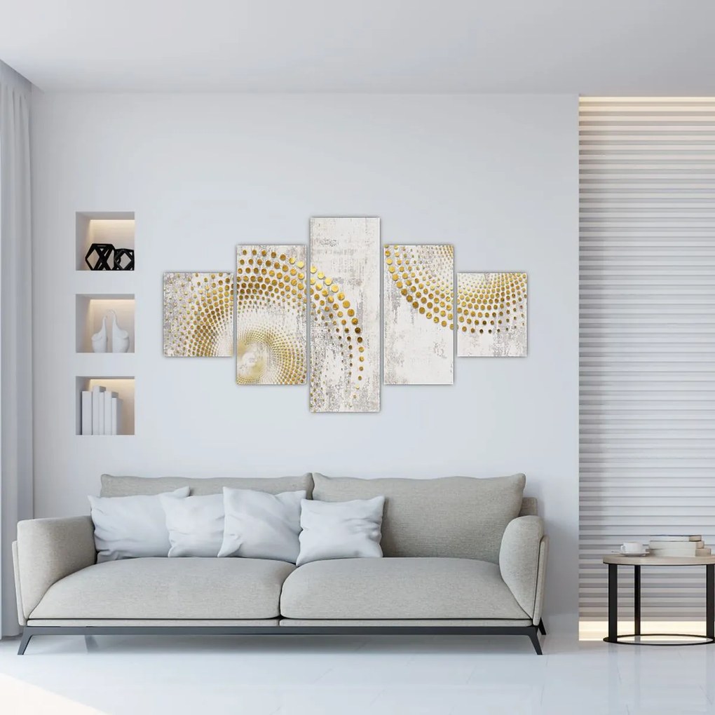 Obraz - Betonowy wzór (125x70 cm)