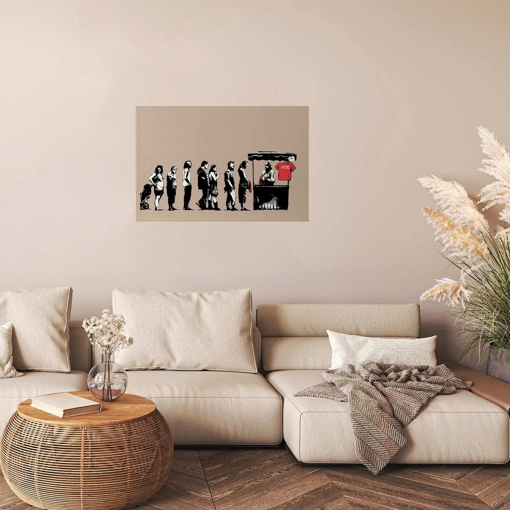 Plakat Zniszczyć kapitalizm 42x29,7 cm bez ramy bez marginesu ARTGEIST B