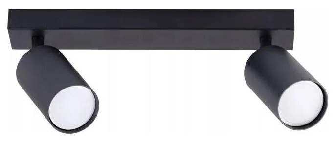 Oświetlenie punktowe 2xGU10/35W/230V czarne