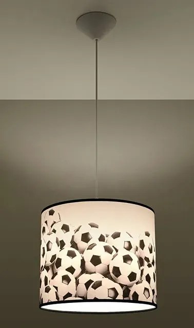 Lampa do pokoju chłopca z motywem piłek - 3X A596 H1-P49