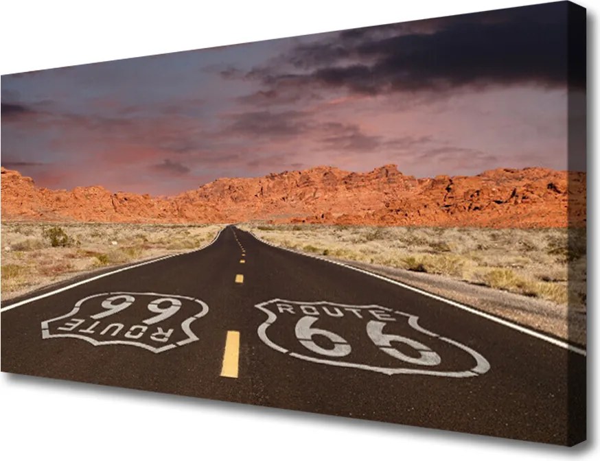 Obraz canvas Bezkresna Droga ku Horyzontowi