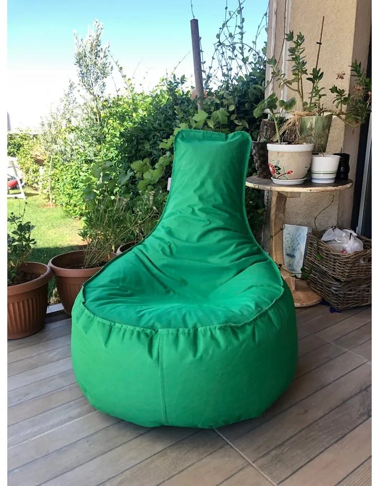 Zielony ogrodowy worek do siedzenia Aktif – Floriane Garden
