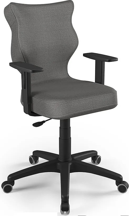 Obrotowe krzesło do biurka Duo Black rozmiar 6 (159-188 cm)