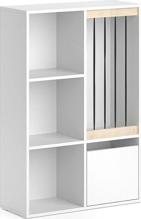 Półka dla dzieci biały 29.2x72x107.8 luigi