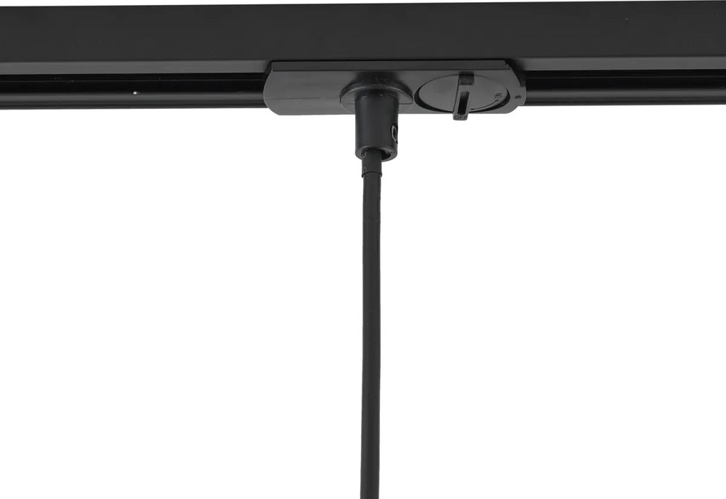 Nowoczesna lampa wisząca beżowa z czarnym do systemu szynowego 1-fazowego GU10 70mm - Iconic Holt