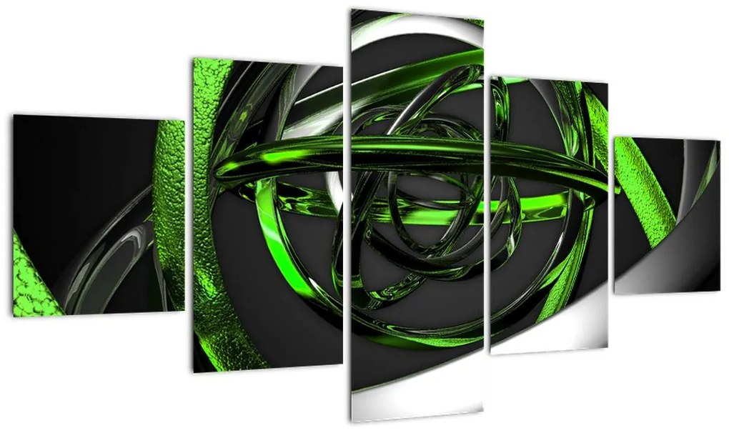 Obraz abstrakcji (125x70 cm)
