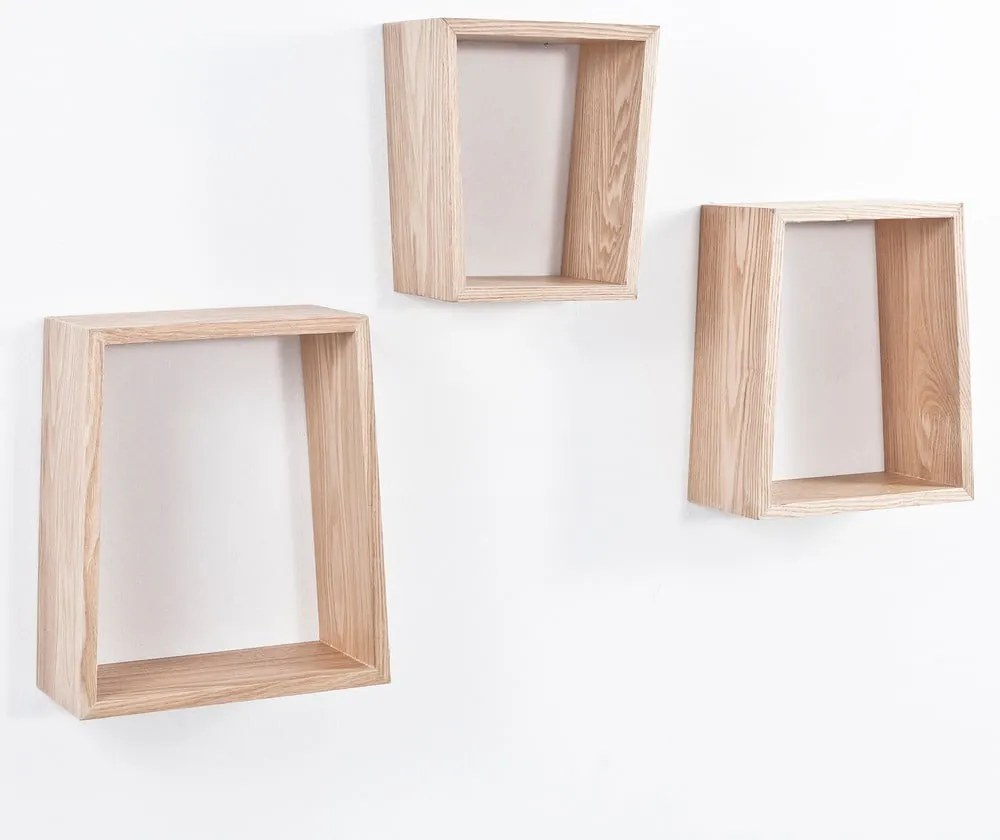Komplet 3 półek Tomasucci Trapezio
