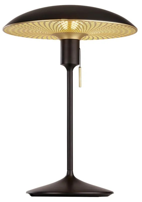 Abażur w czarno-złotym kolorze ø 35 cm Manta Ray – UMAGE