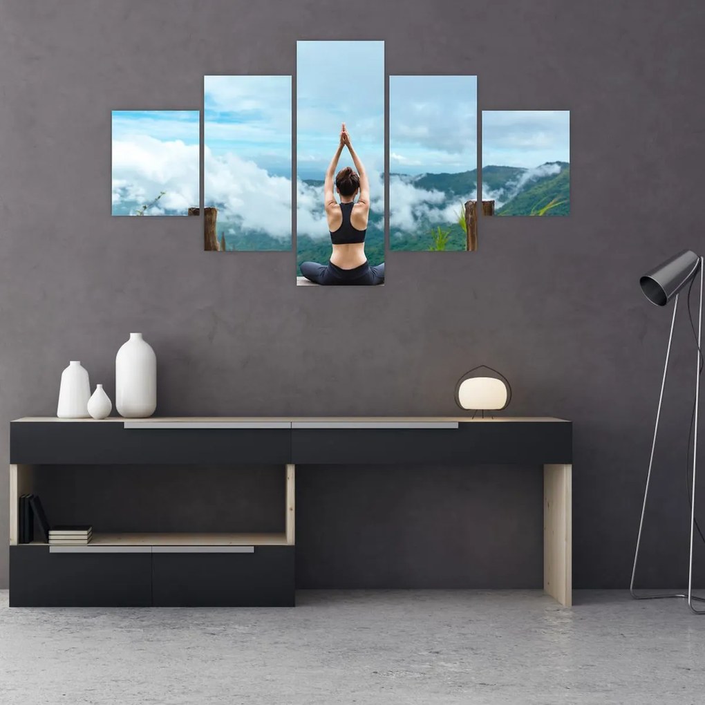 Obraz - Joga (125x70 cm)