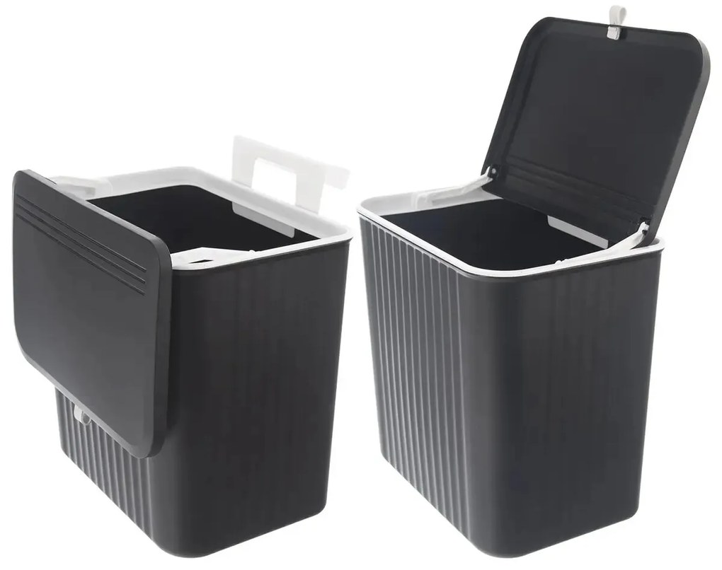 Orion Kosz na odpady wiszący Double lid, 13  l