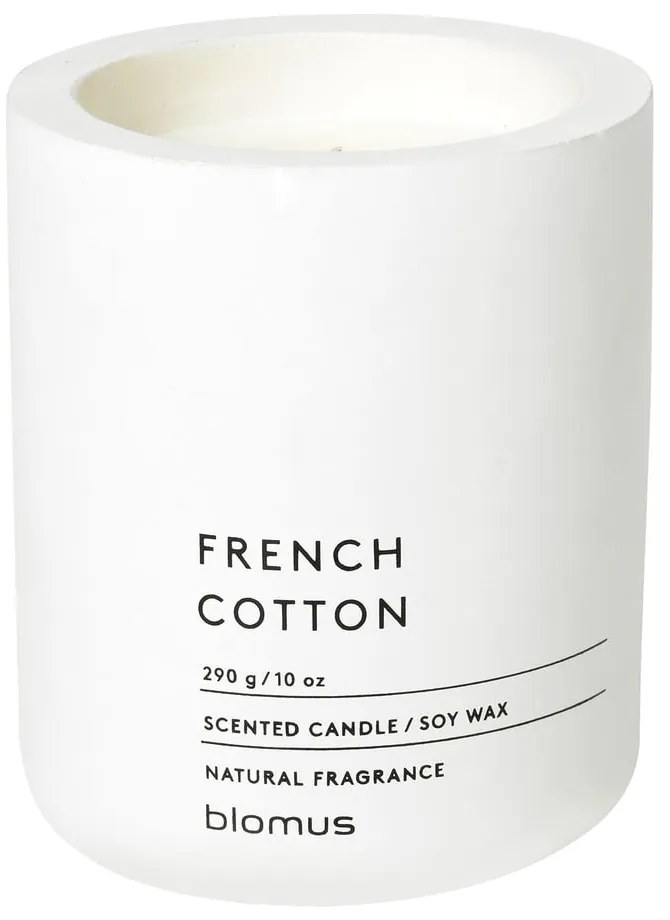 Zapachowa sojowa świeca czas palenia 55 h Fraga: French Cotton – Blomus