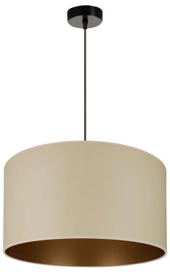 Brilagi - Lampa wisząca OREGON ROLLER VEGE 1xE27/15W/230V pr. 45 cm beżowa