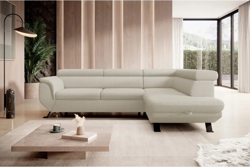 Narożnik RAVEN L z funkcją spania WERSAL