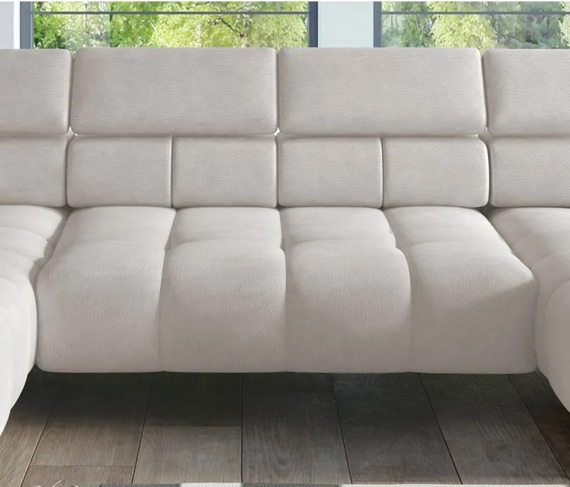 Narożnik PLAZA XL z elektryczną regulacją siedziska WERSAL