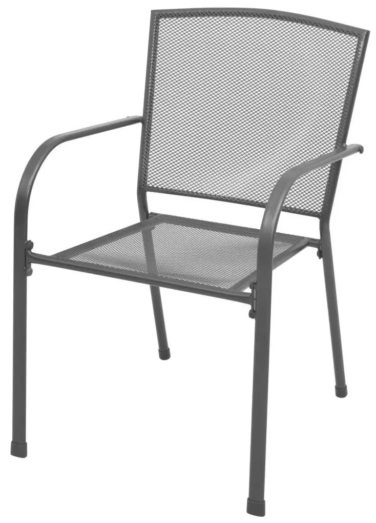 Zestaw metalowych krzeseł ogrodowych E1-Z22