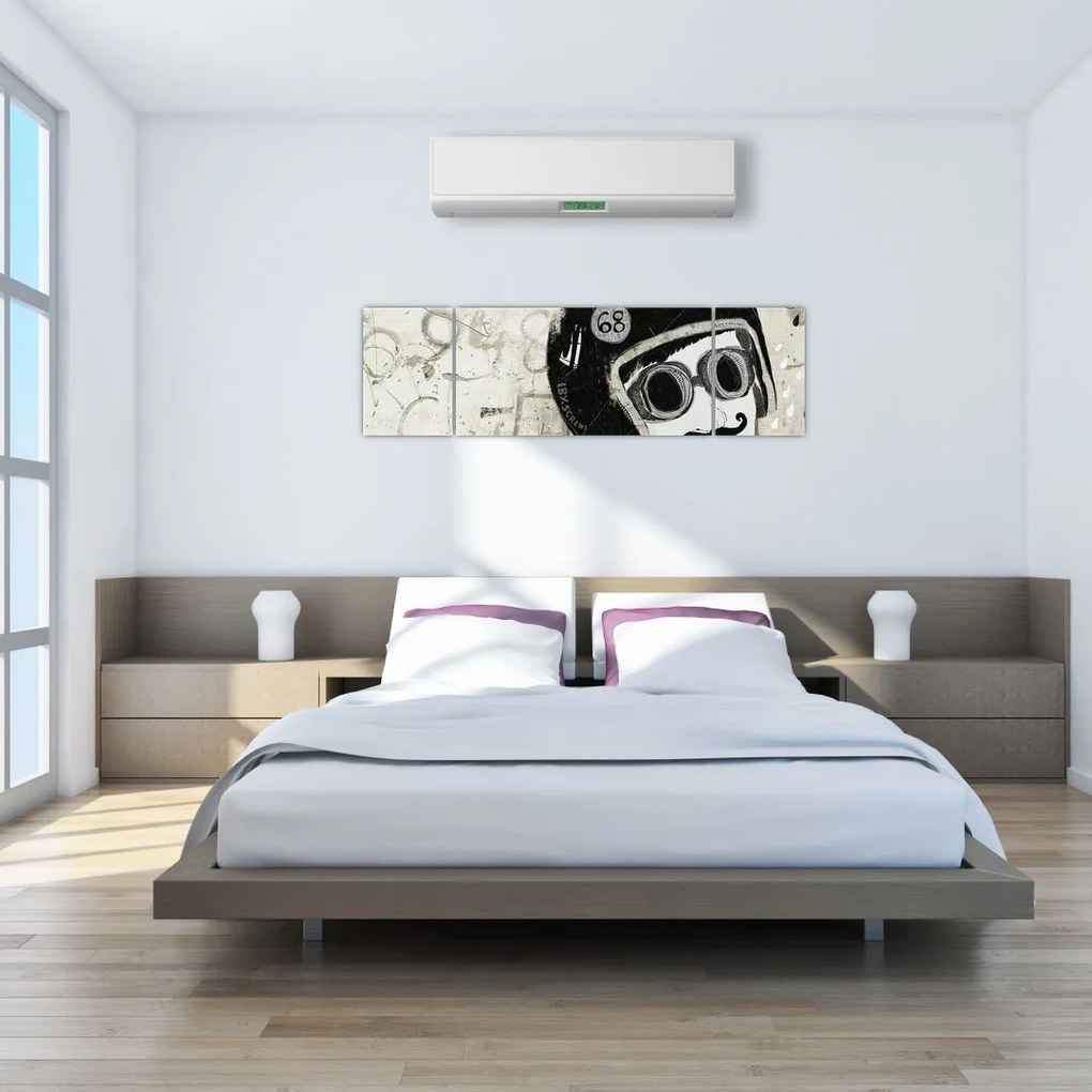 Obraz - Zawodnik (170x50 cm)