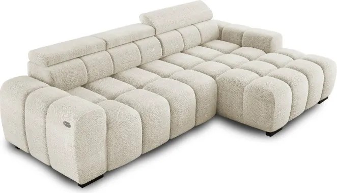 Narożnik BULL S - OMBO MINI Lewostronny z Elektryczną Regulacją EDEN 01