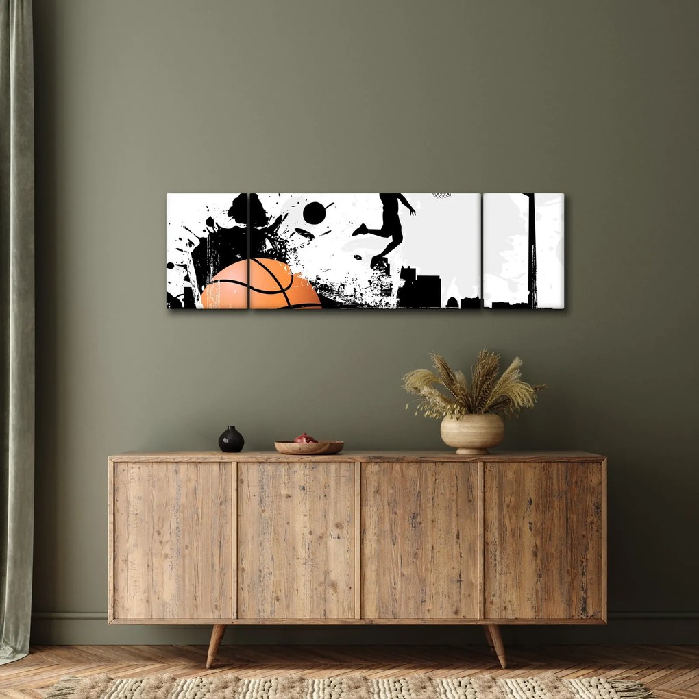 Obraz - Koszykarz (170x50 cm)