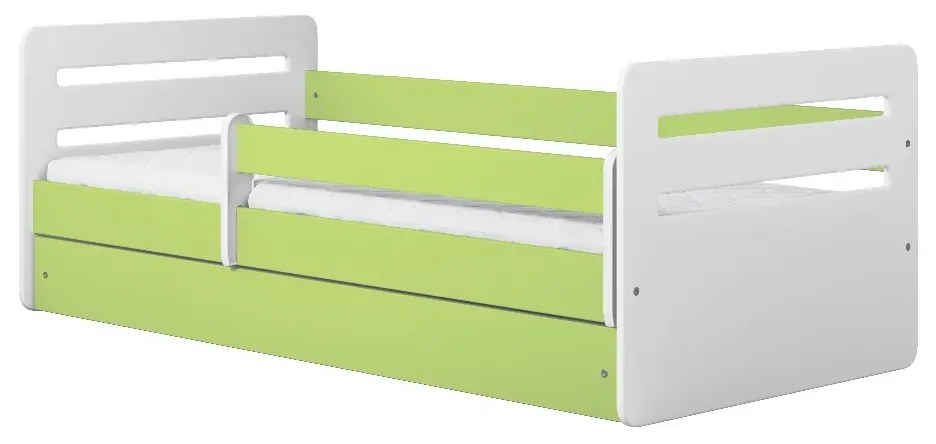 Łóżko dziecięce TOMI 180x80 zielone KOCOT KIDS