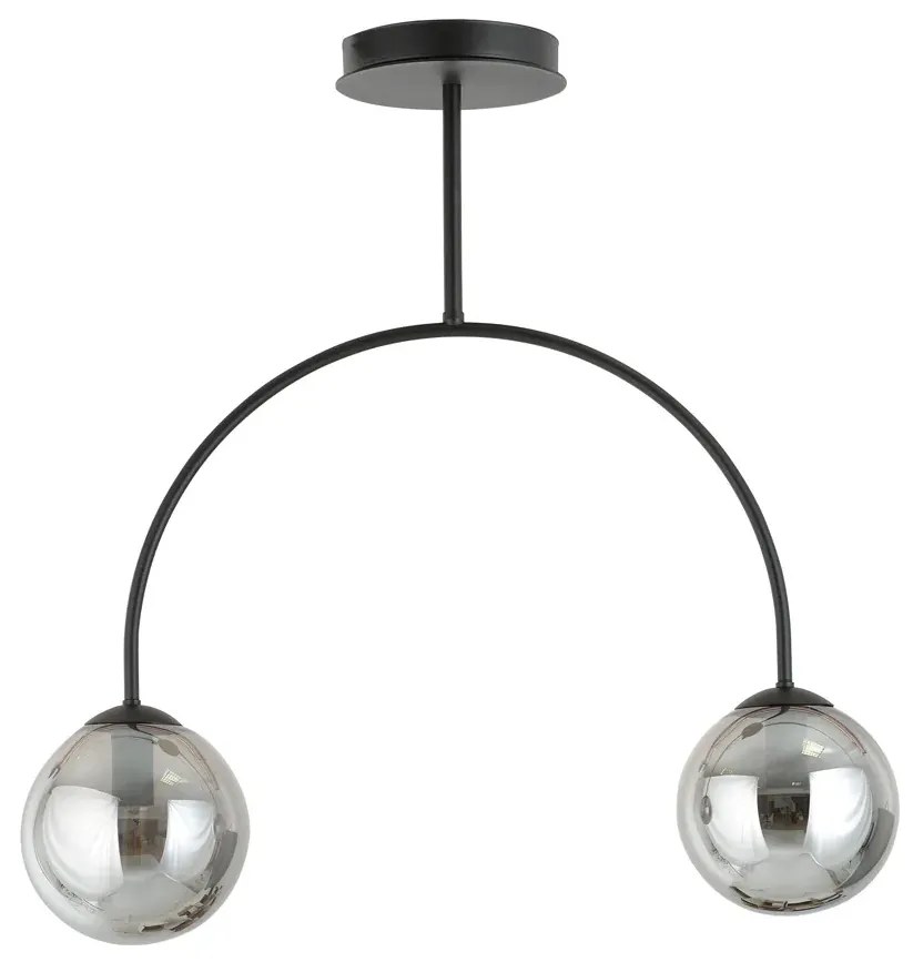 Nowoczesna metalowa lampa sufitowa - D114-Hurgen