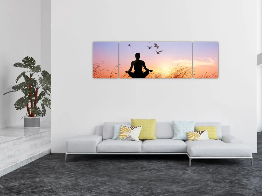 Obraz - Medytacja (170x50 cm)