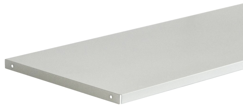 Półka metalowa do szafy biurowej, 900 x 20 x 360 mm, szara