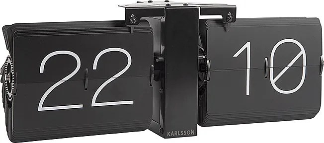 Zegar Flip bez etui - czarny